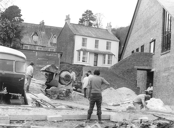 Construction of the Centre